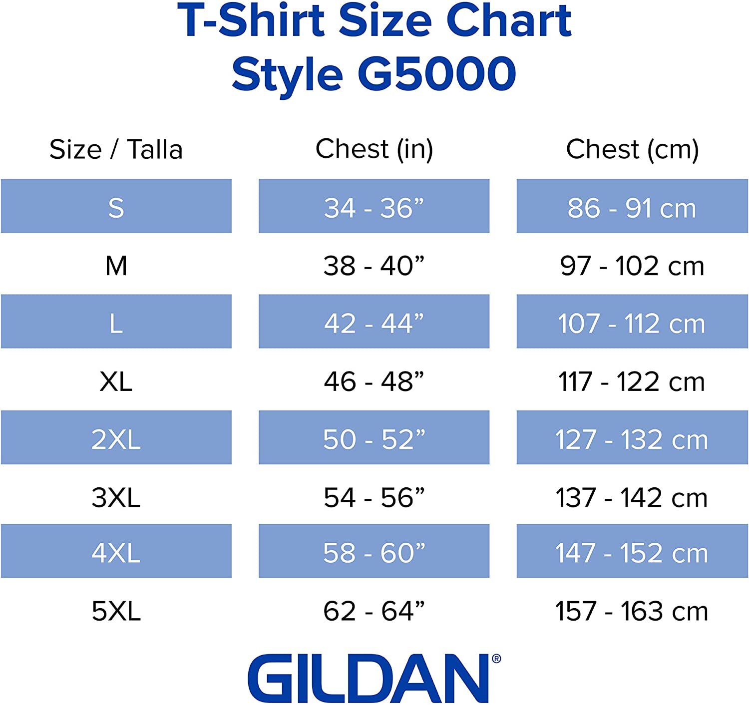 Gildan 3-PACK Men’s Heavy Cotton T-Shirt (Pack of 3) Bulk Solid Blank Regula Fit