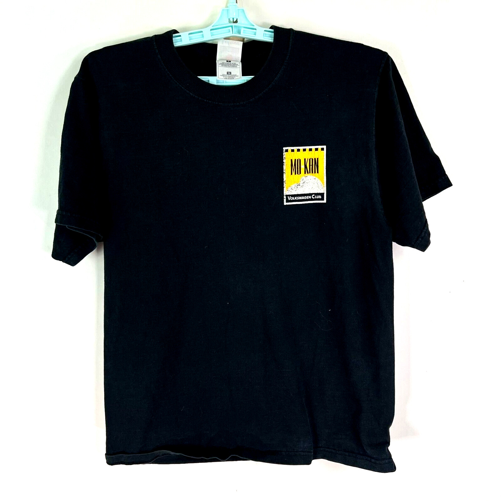 Vintage 1998 VW Bug Blitz Mo KAN Club Event T-Shirt Adult Size S Black