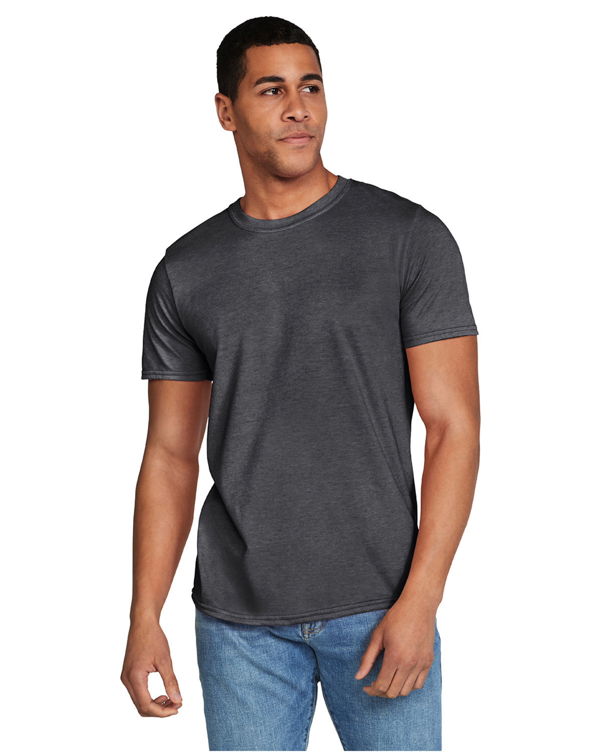 2 Pack Of Gildan Adult Softstyle Stylish T Shirt Casual Plain T-Shirt – G640