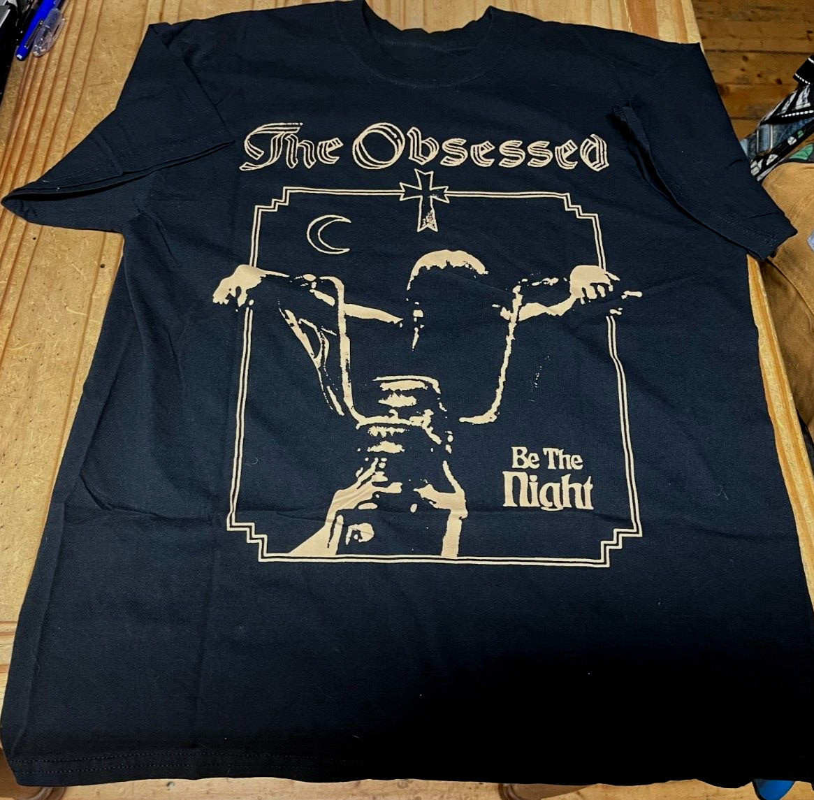 The Obsessed Band Be The Night Unisex T-Shirt Cotton Adult All Size