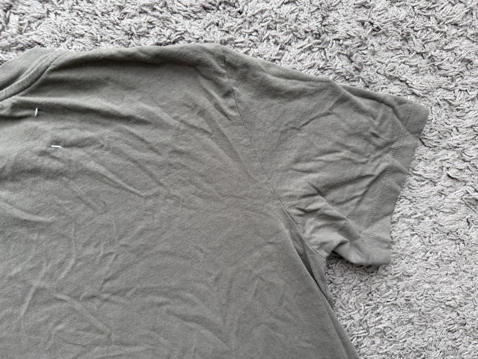 Maison Margiela T Shirt Crew Neck Short Sleeve Men’s Size Small Gray