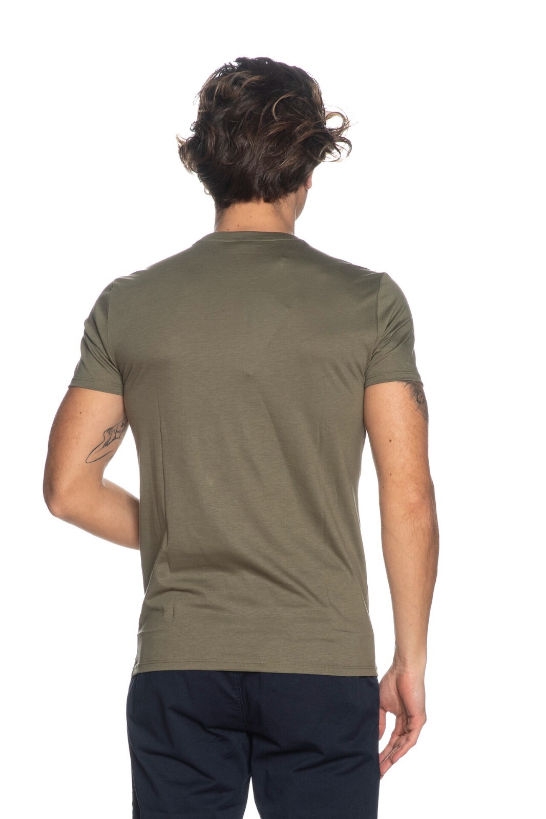 Lacoste Men’s T-Shirt Crewneck Art. TH6709 – 100% Cotton