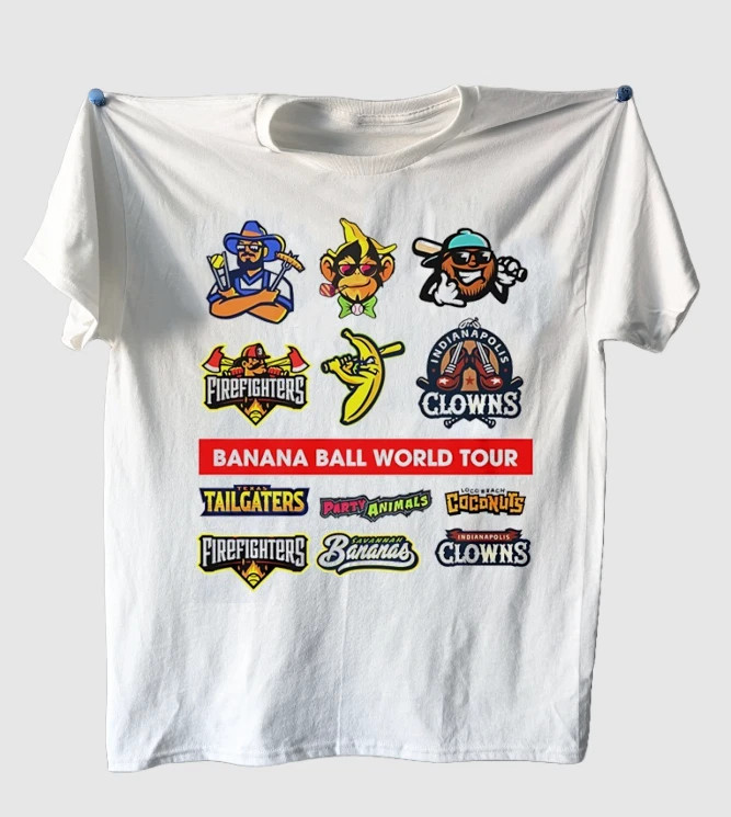 Banana Ball World tour Loco Beach Coconuts Bananas Party Animals Clowns XX992