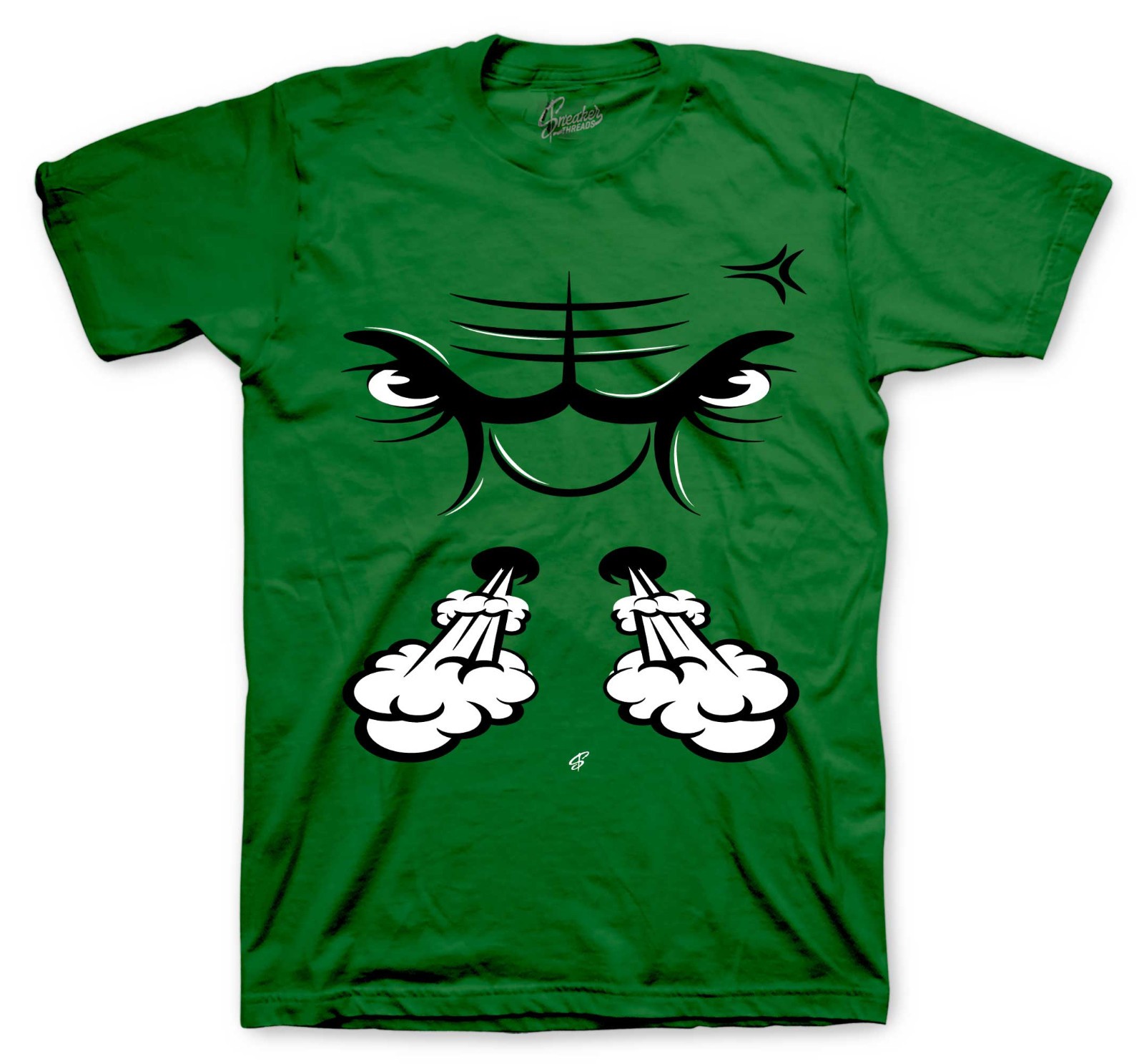 PRO GREEN Shirts To Match Retro 1 Pro Green Fir Sneaker Tees – Raging Face Shirt