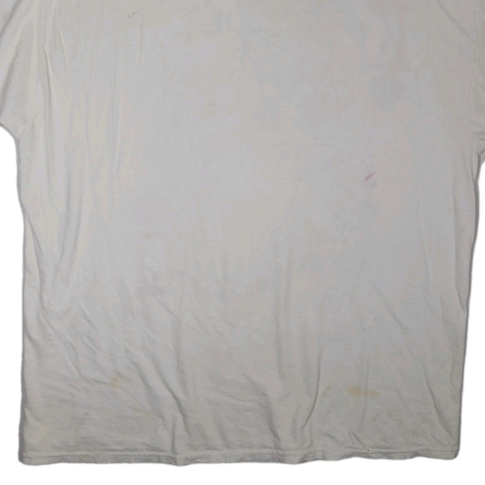 OG Abel Style King Queen Skeleton Graphic Tee 2XL White Tattoo T-Shirt XXL