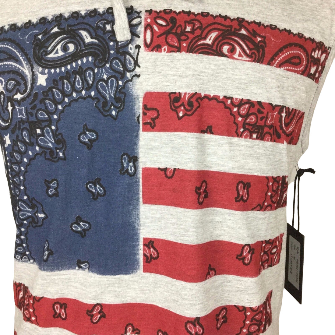 Overdrive Mens Hoodie Sleeveless Tank Tee Casual T Shirt Sz M Gym Bodybuilding