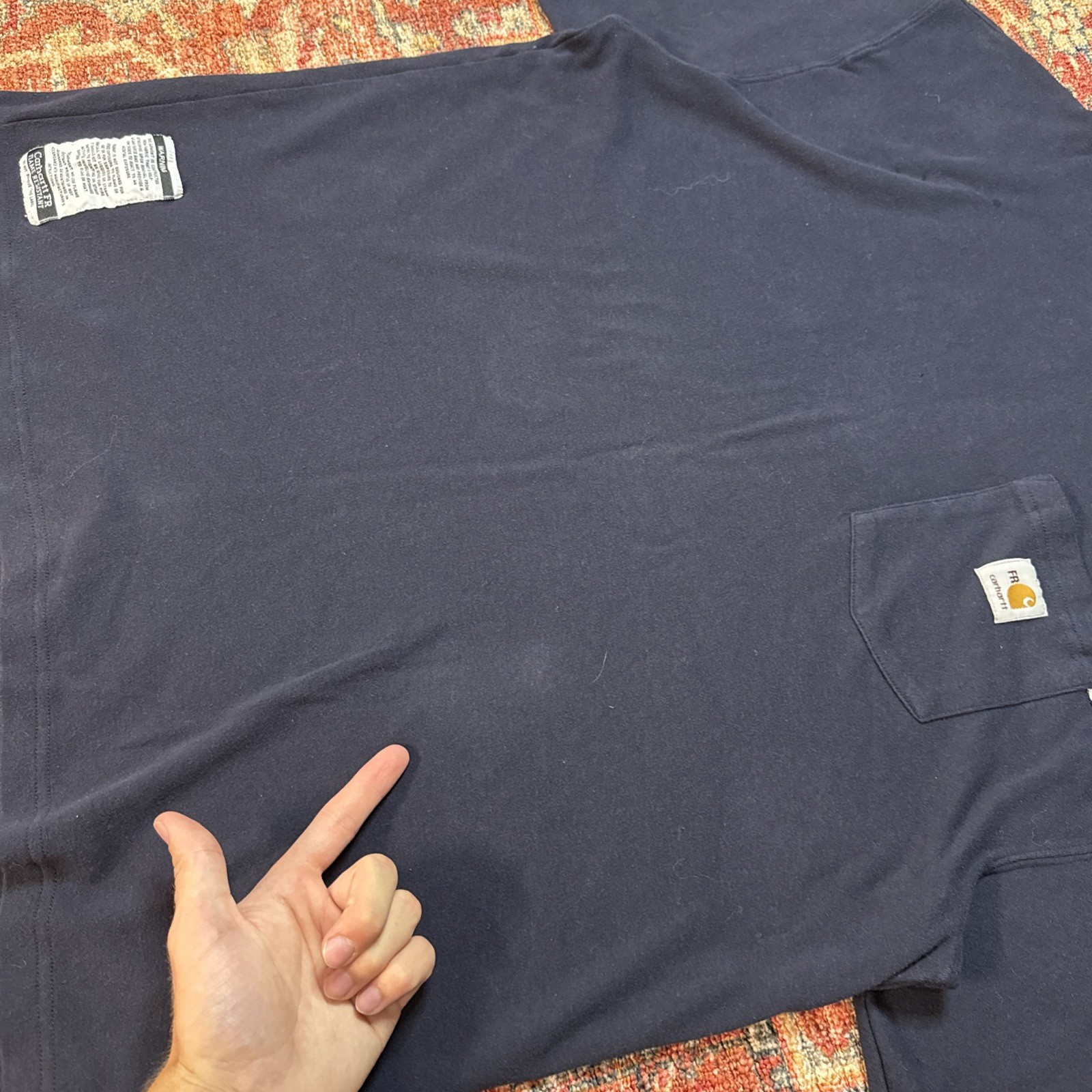 Carhartt Flame Resistant Short Sleeve T-Shirt HRC 2 Men’s XL Heavyweight