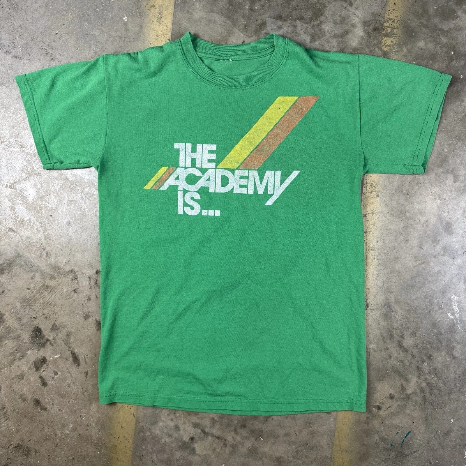 The Academy Is… Band Green Cotton T Shirt Size S-5XL QA1670
