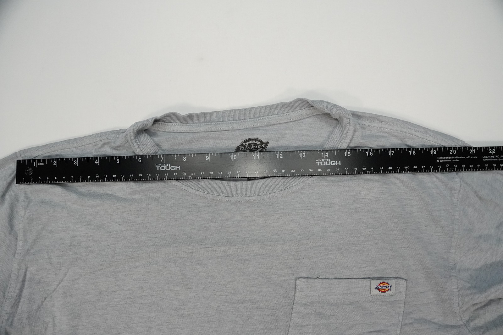Dickies Mens Large Grey T-Shirt Short Sleeve Crewneck Casual Gym Wear Running