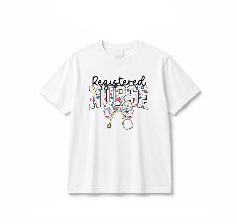 Gildan Classic Fit “Registered Nurse” T-Shirt – Comfortable RN Apparel