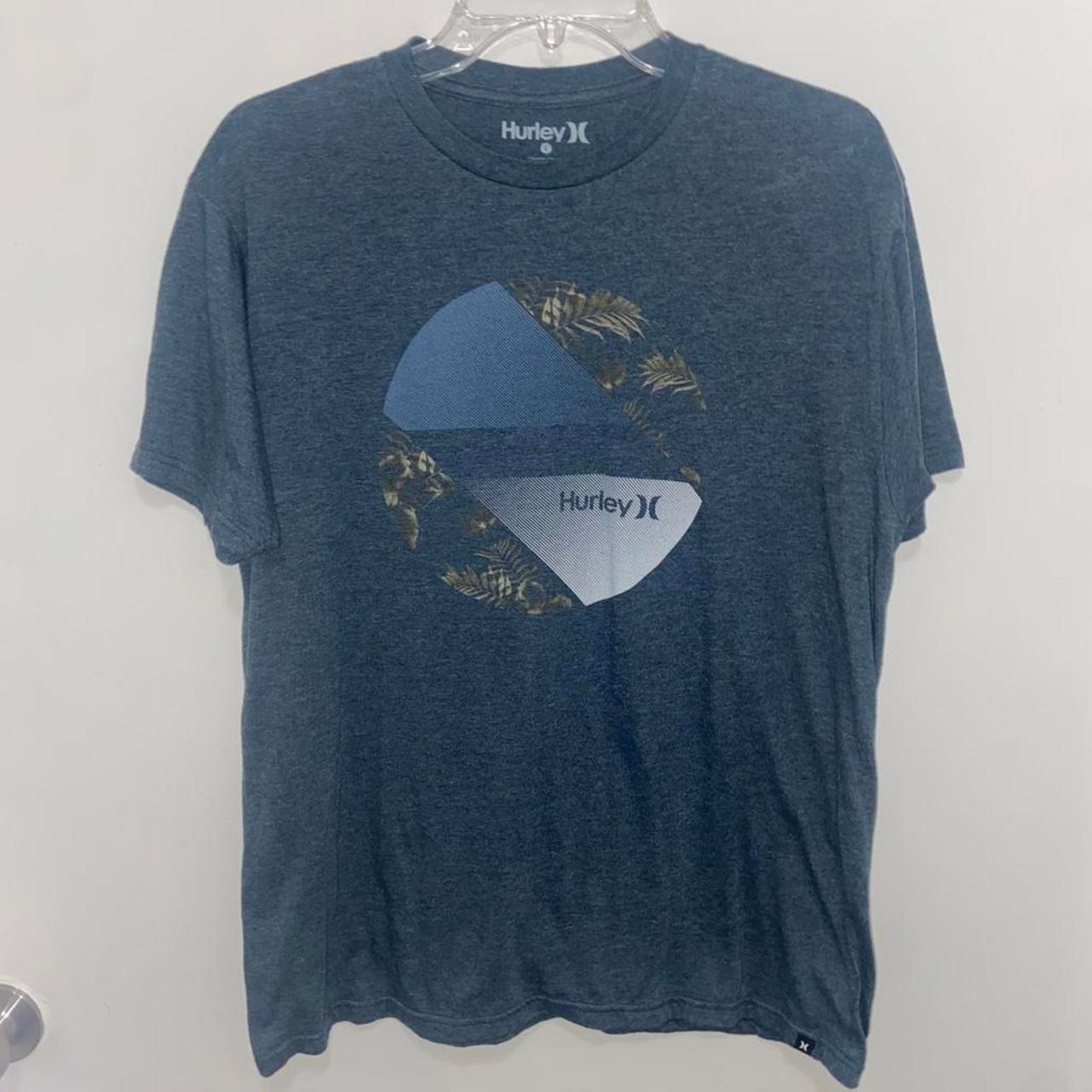 Men’s Heather Blue Soft Hurley T-shirt