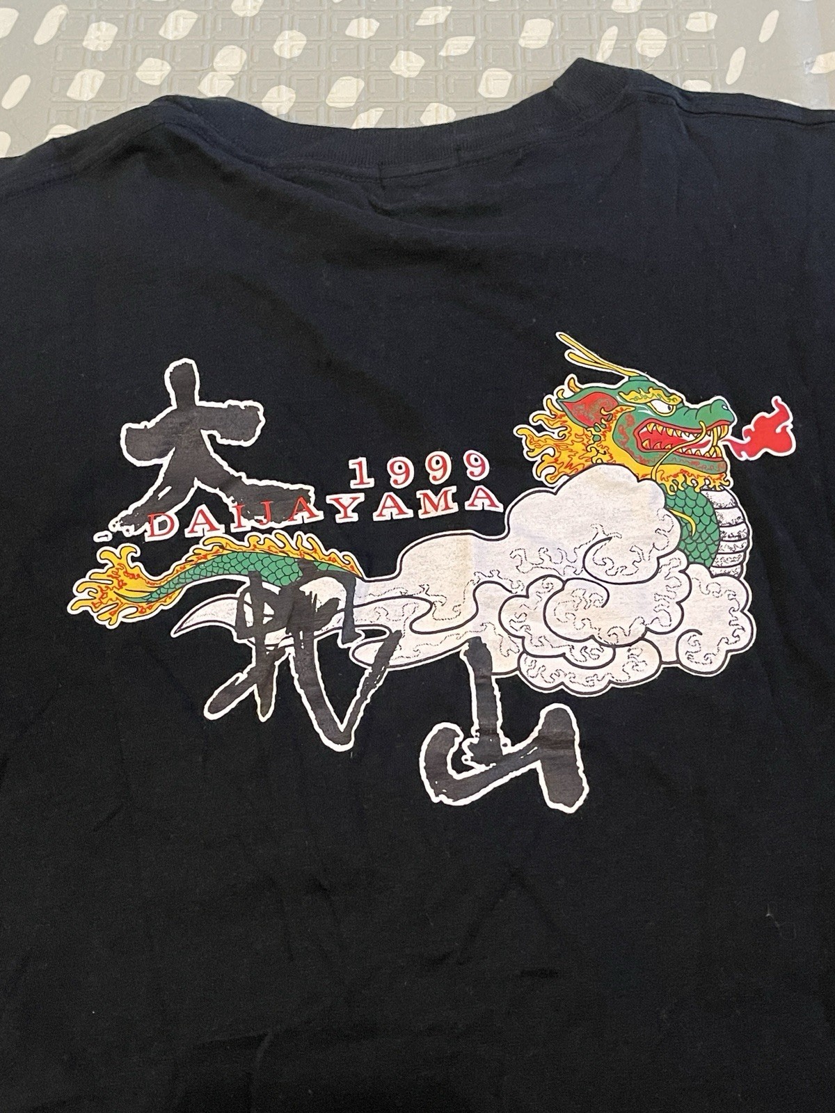 Vtg 1999 Omuta Daijayama Festival T Shirt M Single Stitch Dragon Japan Woven Tag