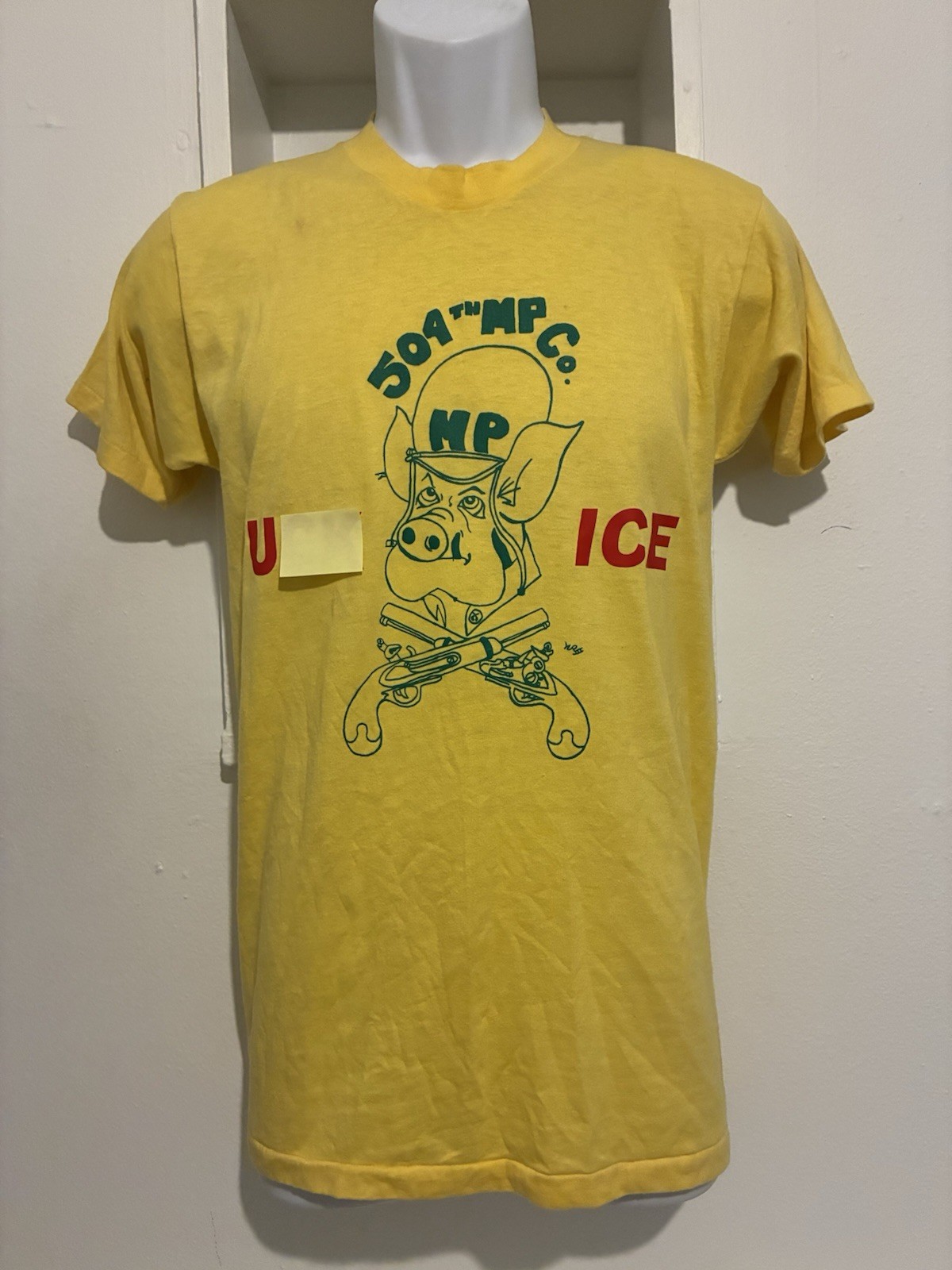 Anti trump shirt vintage single stitch anti-ICE antifascist antiracist punk rock