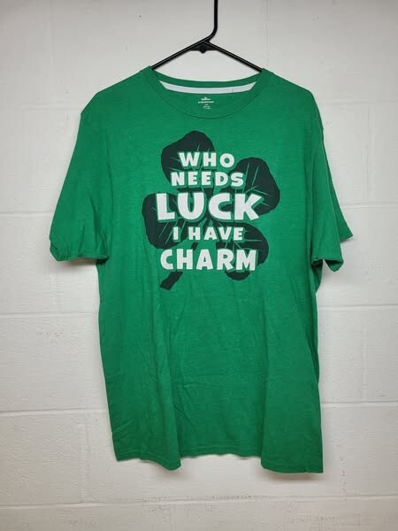 Irish Saint Patrick’s Day green t-shirt size 2xL / we4336 r4 t6
