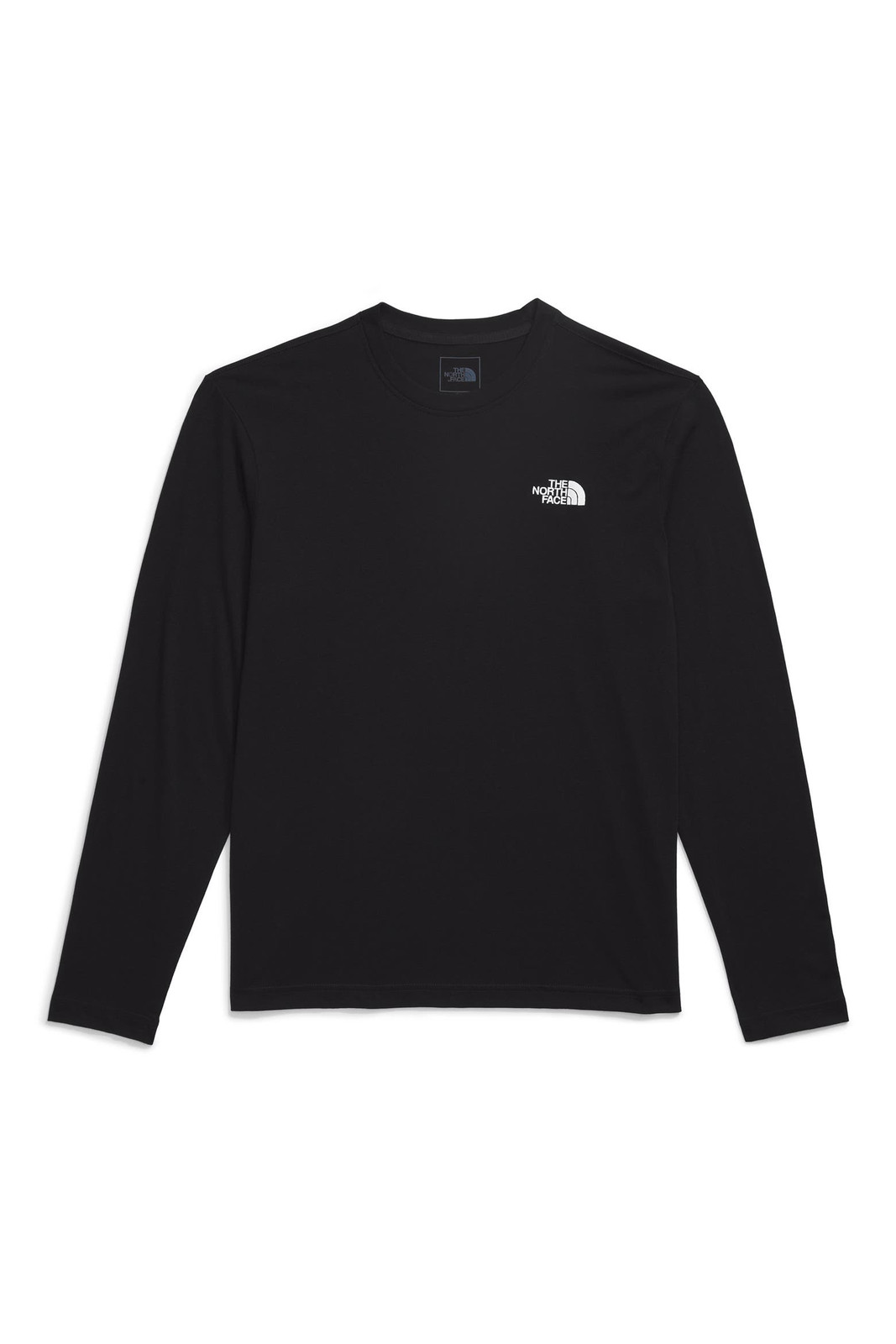 The North Face Men’s Evolution Long-Sleeve Logo T-Shirt – TNF Black-Small
