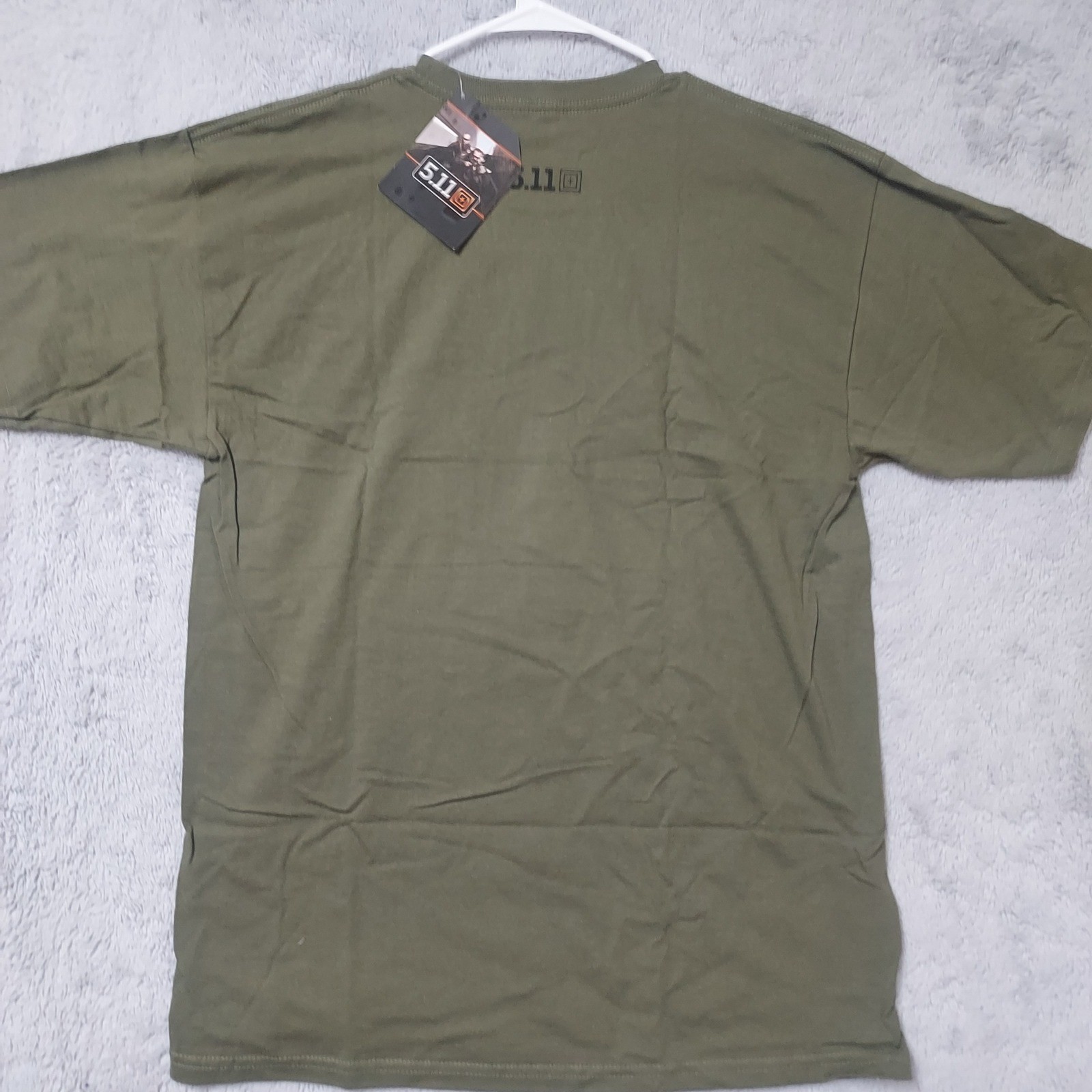 NEW 511 Tactical Shirt Mens Large Graphic Tee Always Be Ready Green Military NWT
