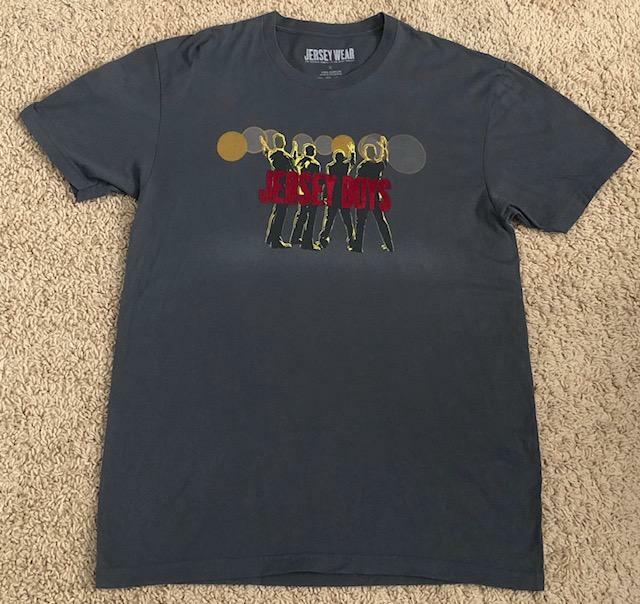 Jersey Boys Story Of Frankie Valli And The Four Seasons Jersey Wear Gray Tee L