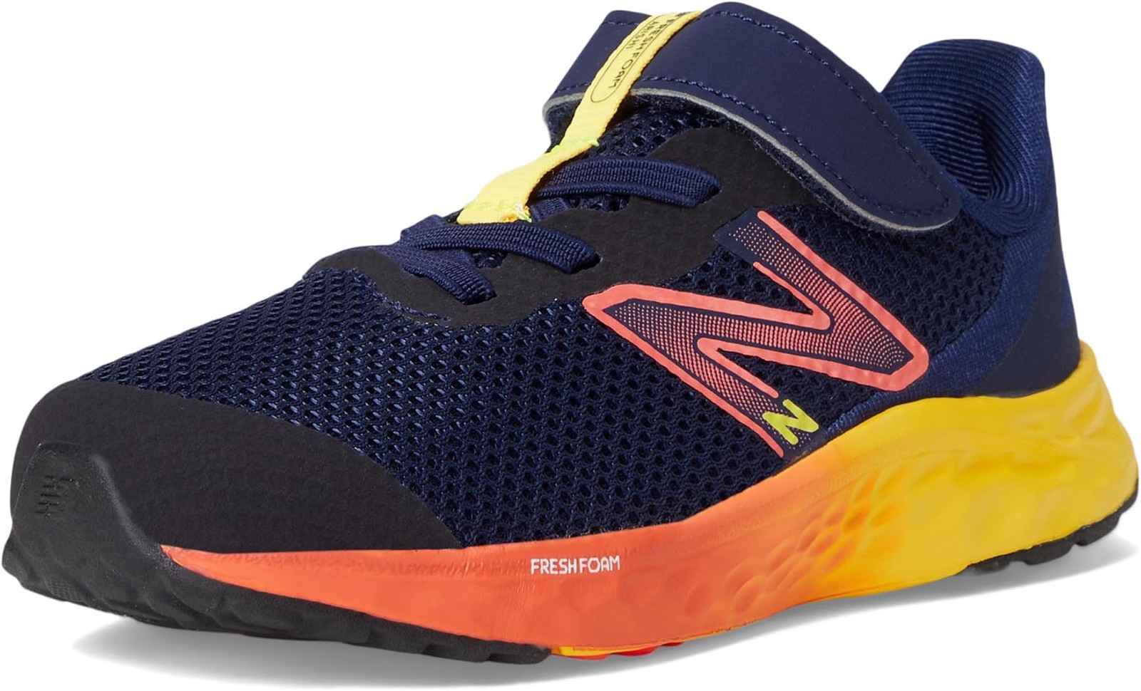 New Balance Boy’s Fresh Foam Arishi v4 Bungee Lace with Hook-and-Loop Top Strap