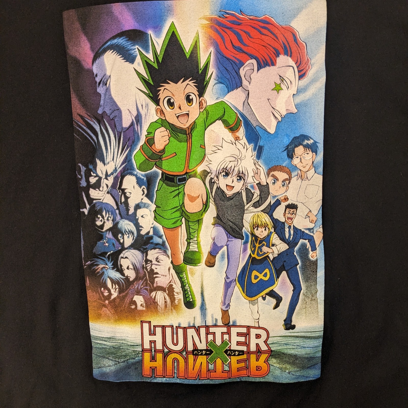Hunter × Hunter graphic tee black men’s XXL