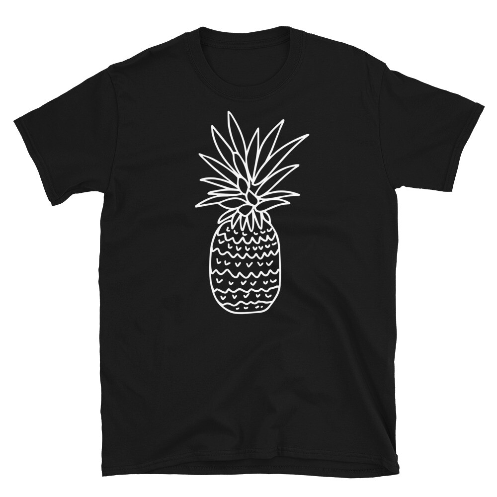 Pineapple Summer Tropical Beach Pool BBQ Party Short-Sleeve Unisex T-Shirt