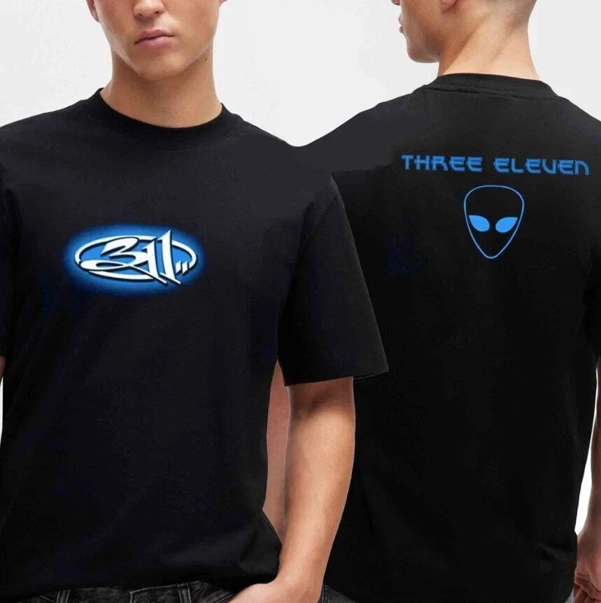 311 Band Album Alien Three Eleven Two Sided T-Shirt Great Gift For Any Occasion