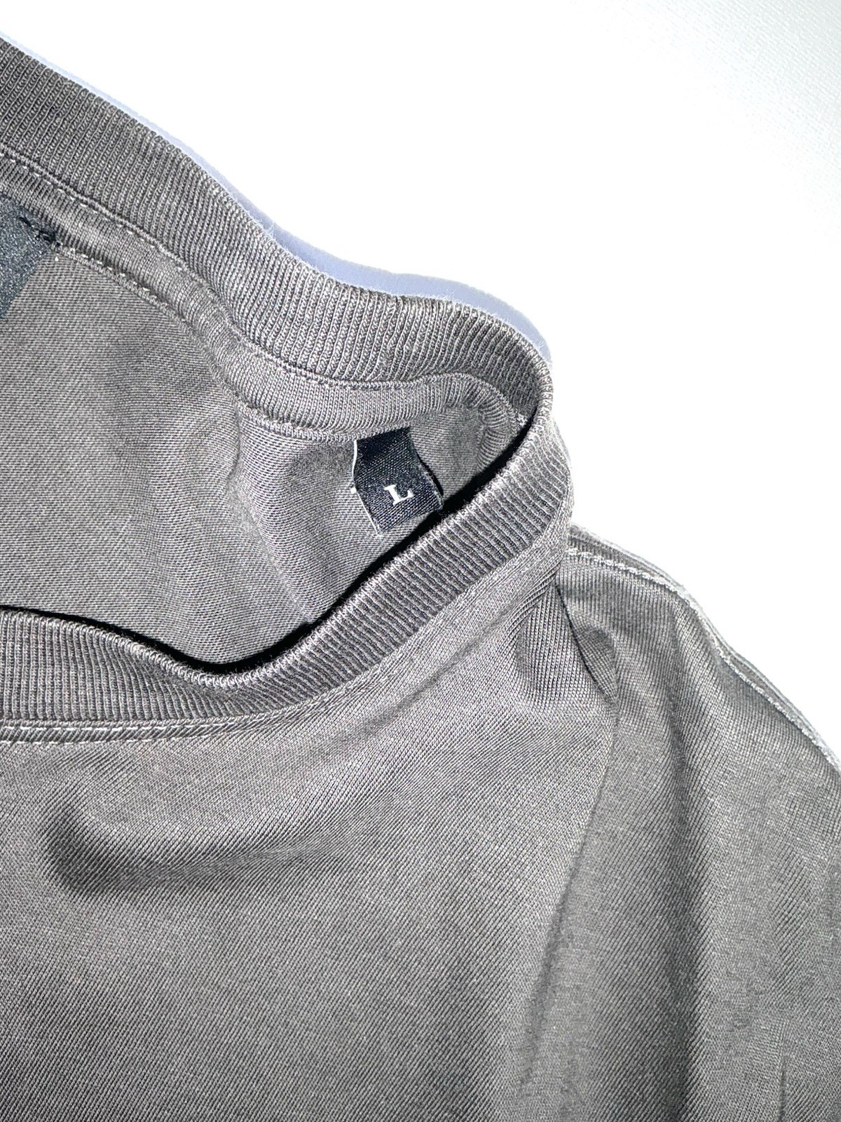 Diesel ‘Box Label’ T-Shirt, Dark Grey, Mens Large Slimfit. 100% Cotton Designer