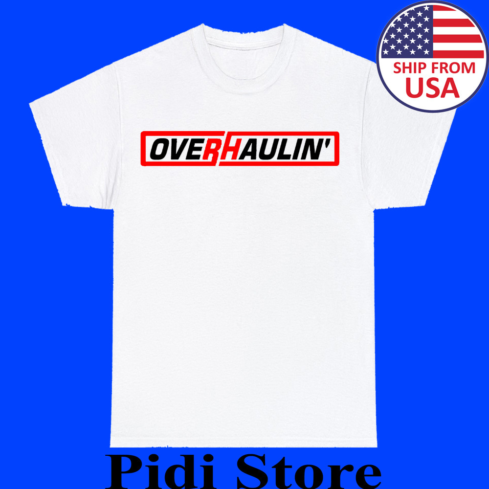 Overhaulin Tv Show Men’s White Size S to 3XL