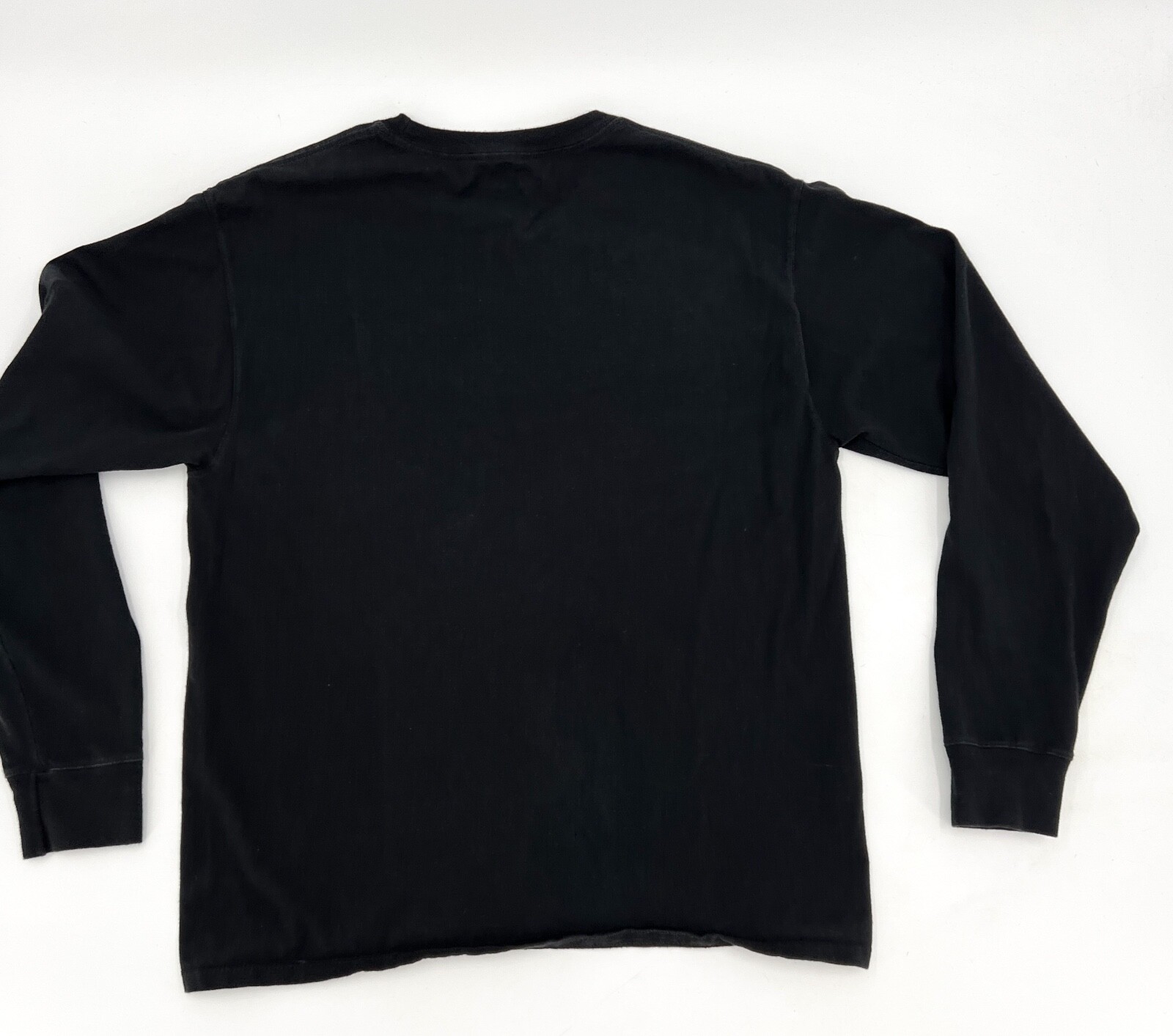Champion Shirt Men Teens Medium Black Long Sleeve Pull on Logo