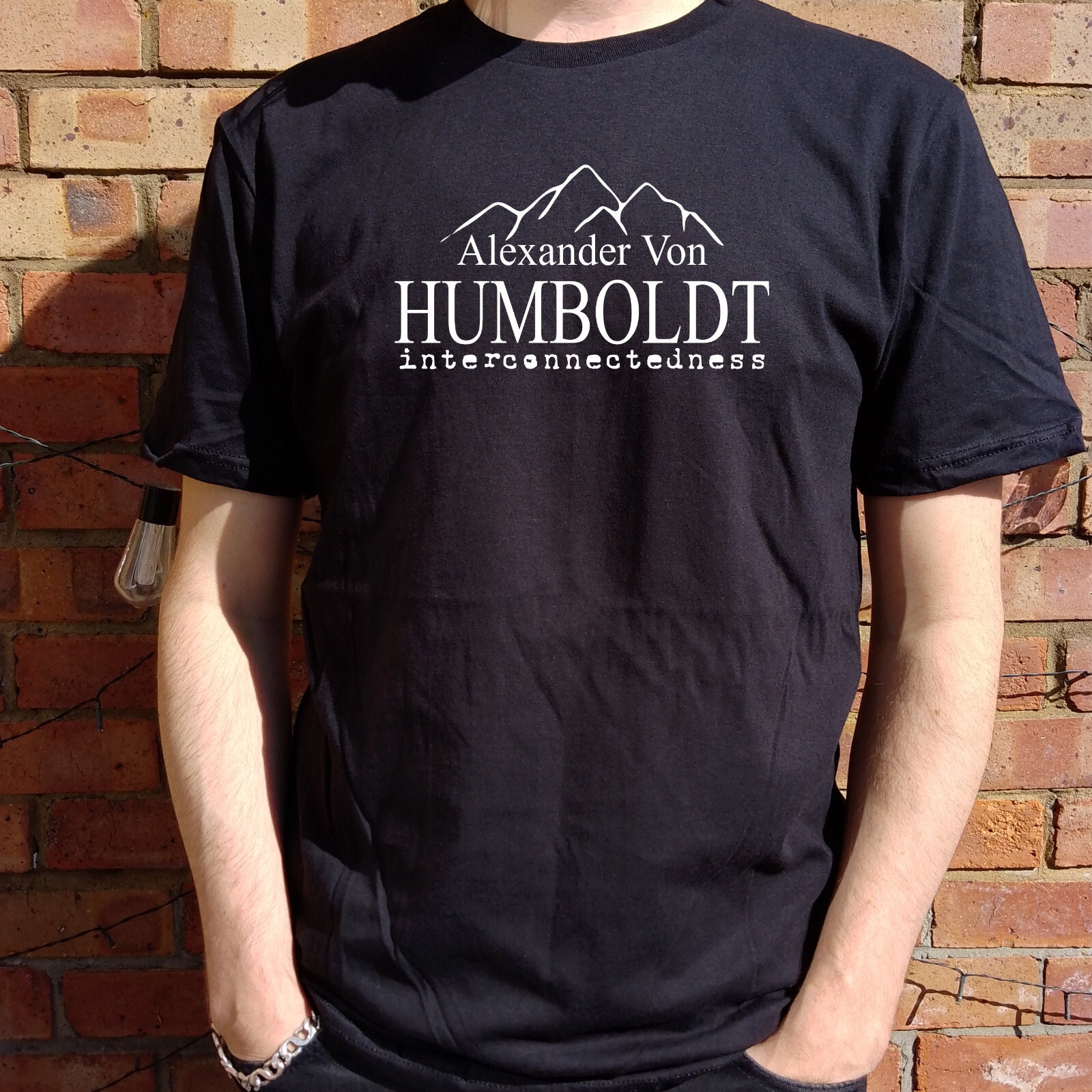 Alexander Von Humboldt T-Shirt – ‘Interconnectedness’, Environment, S-XXL