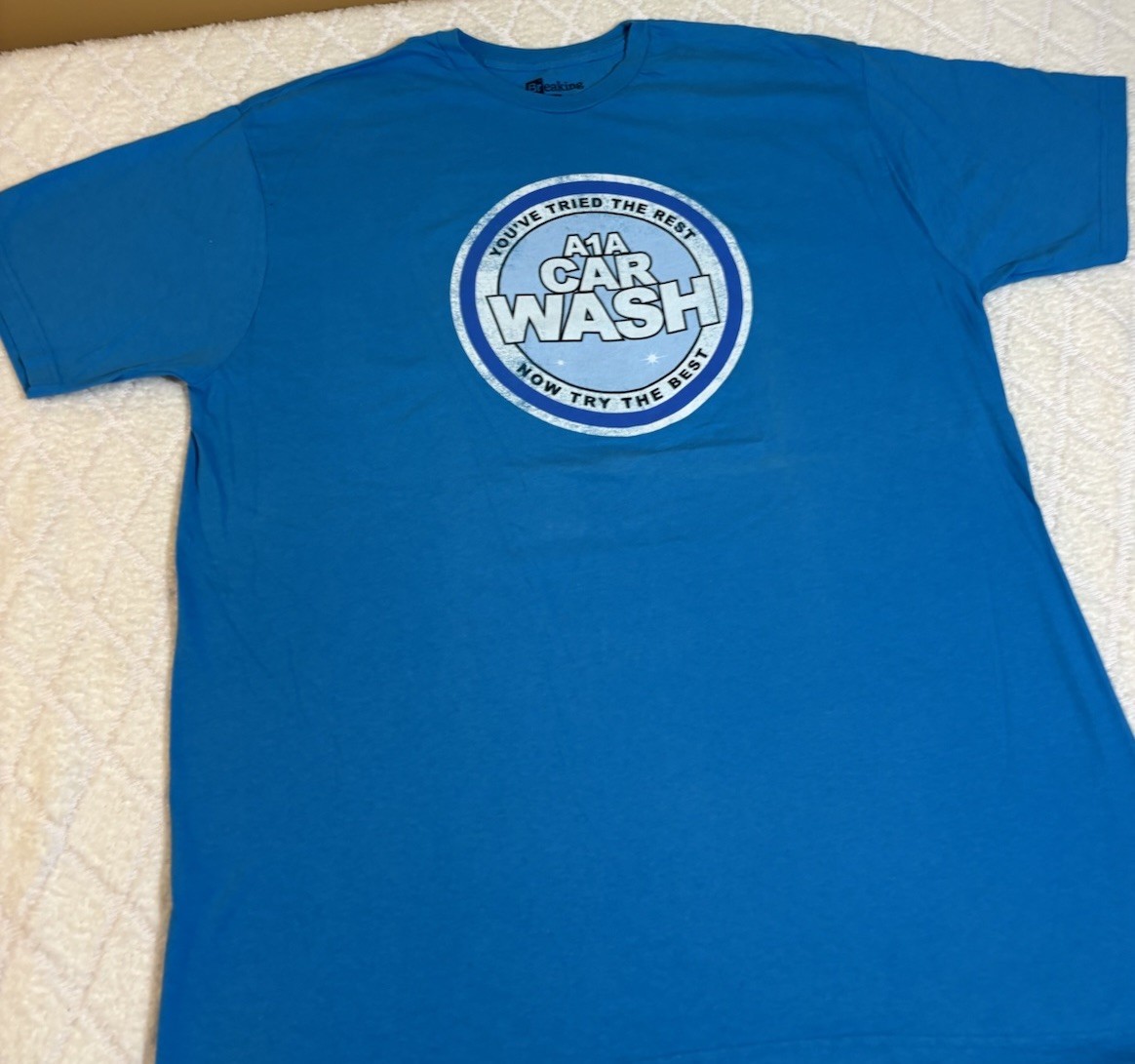 Breaking Bad 2013 Official TV Show A1A Car Wash Shirt Men’s Size 2XL