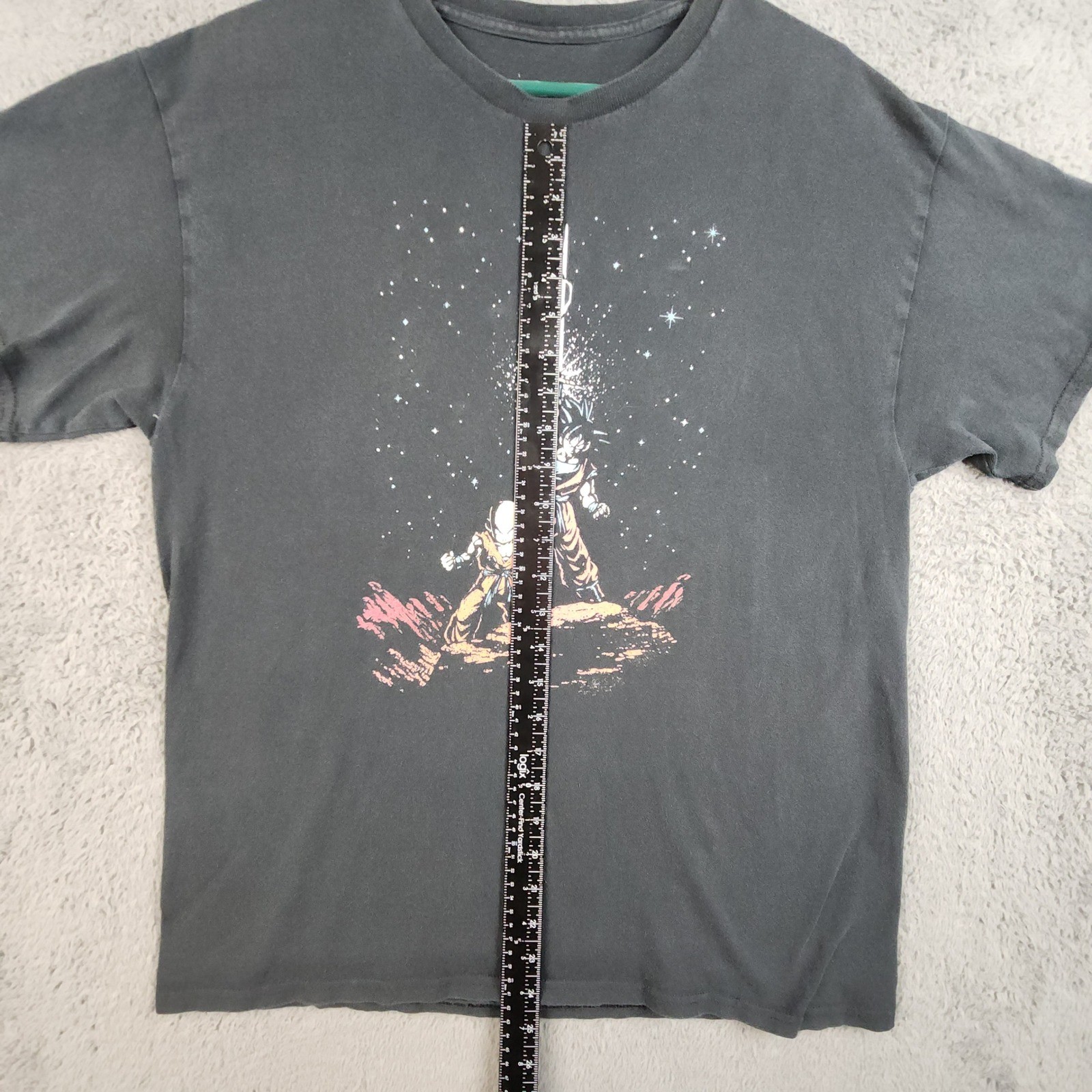 Dragon Ball Z T-Shirt Mens Large Goku Krillin Star Wars Graphic Anime Manga Tee
