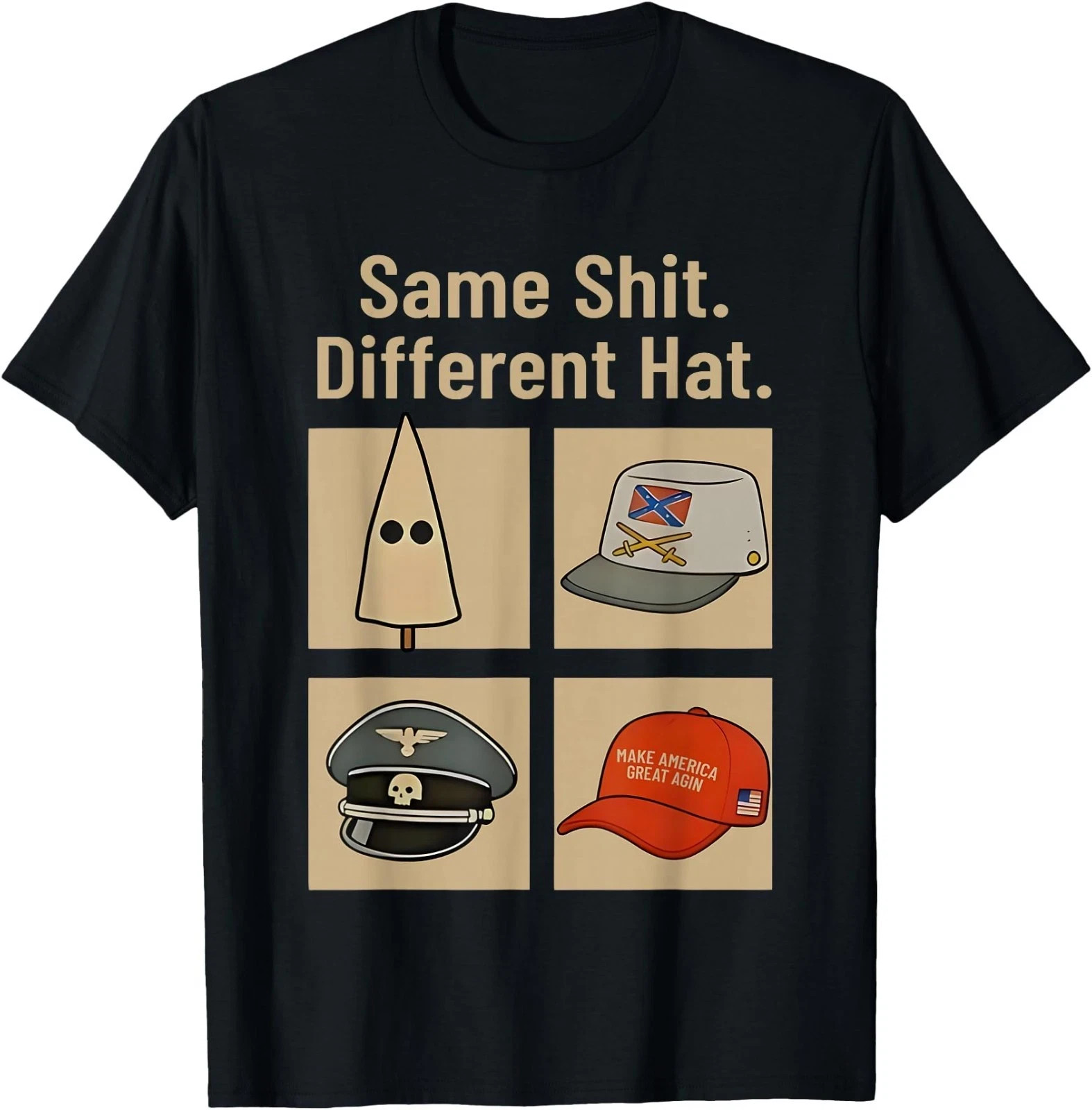 Same Sh*t Different Hat T-shirt, Unisex Tee