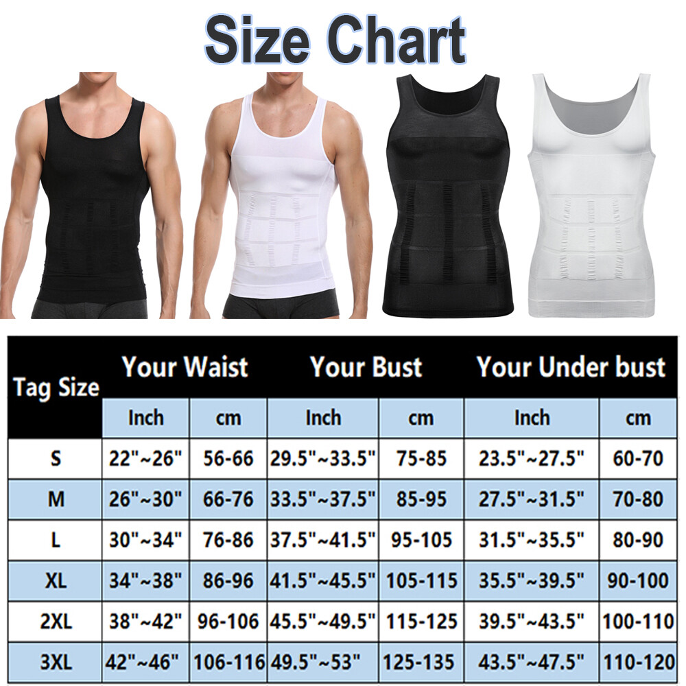 Men’s Cool Dry Short Sleeve Compression Shirts Sports Baselayer Workout Tank Top