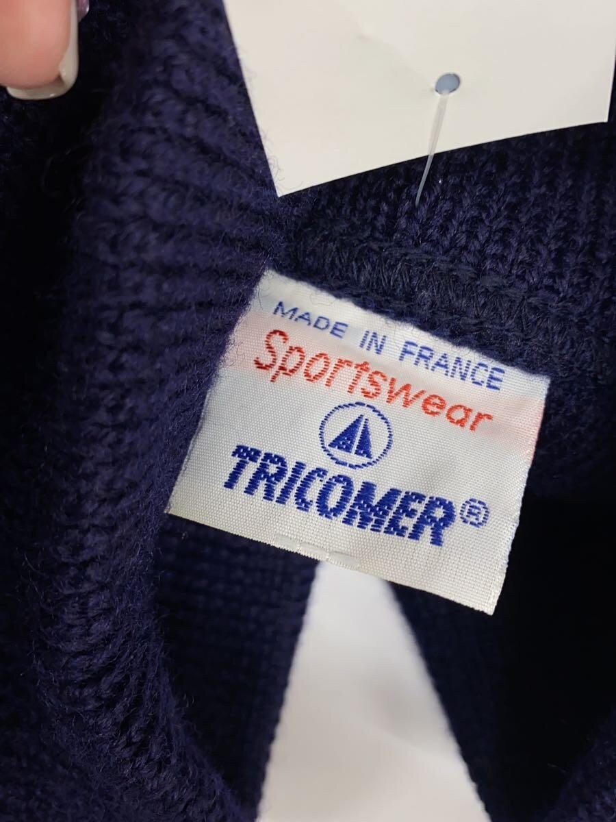 Other Brands Knit Sweaters (Thick) Wool NVY Solid Color
