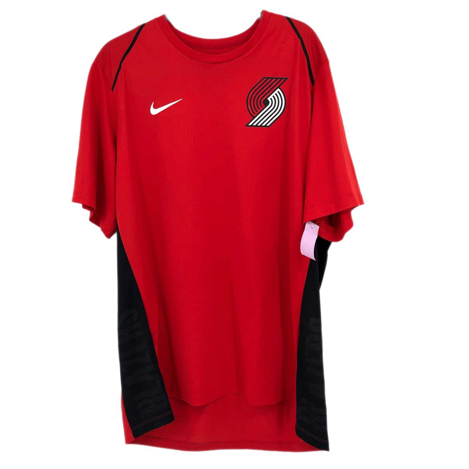 Nike Red/Black Trail Blazer Dri-Fit Shirt | Perfect for Any Occasion
