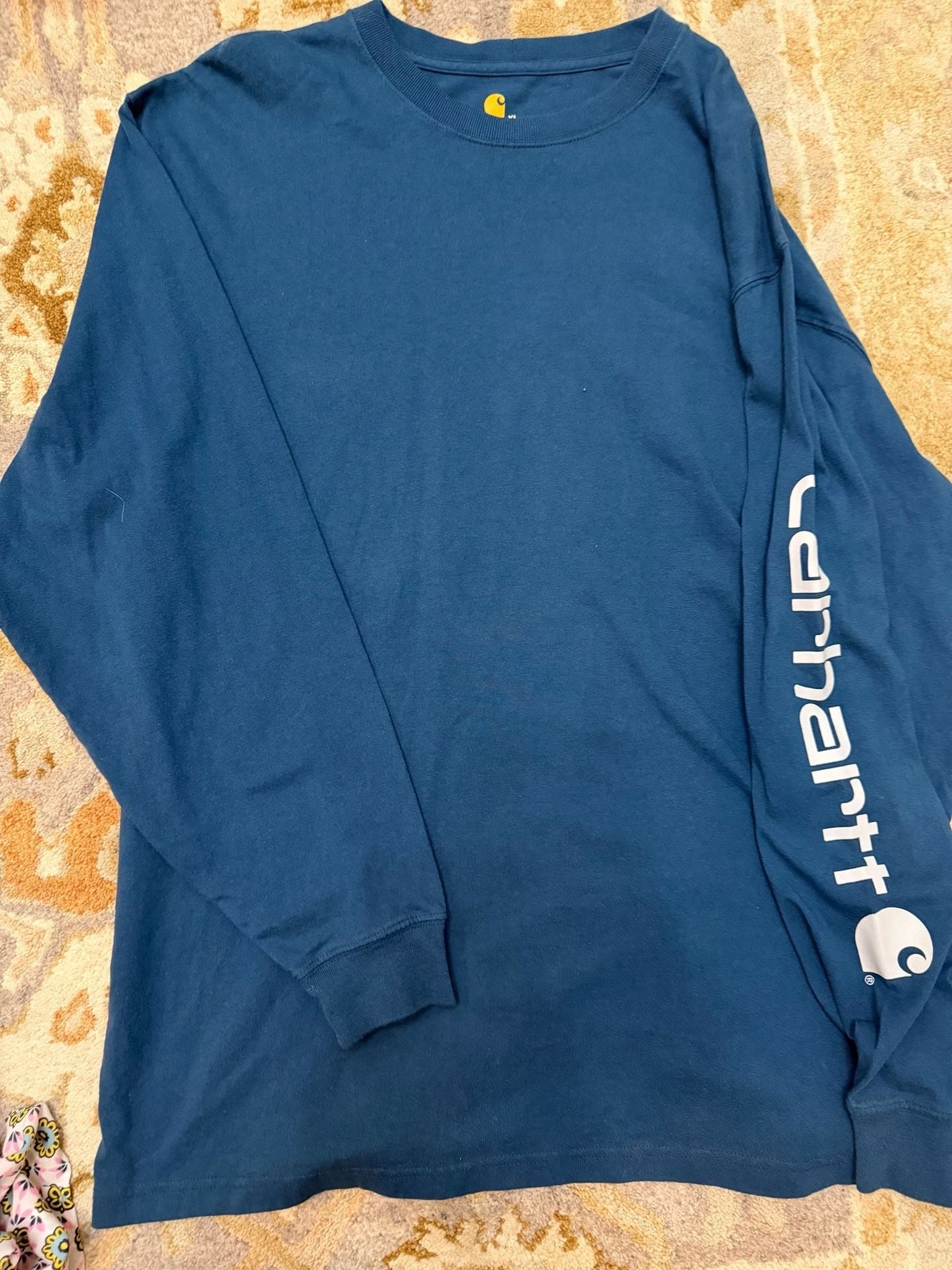 Carhartt K231 Original Fit Long Sleeve Logo Graphic T-Shirt