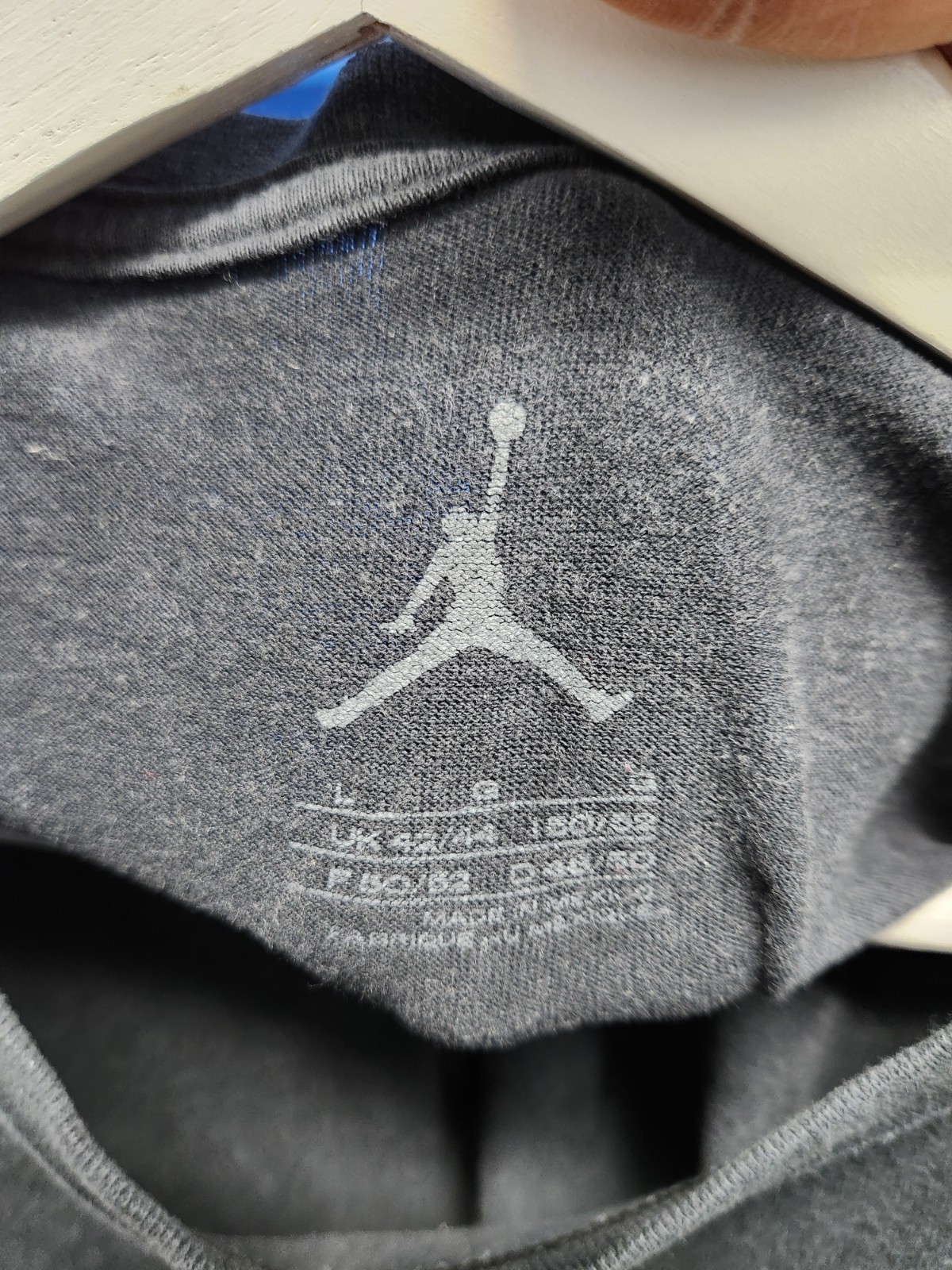 AIR JORDAN NIKE Sneakerhead Basketball jump vintage t shirt LARGE tee art dunk