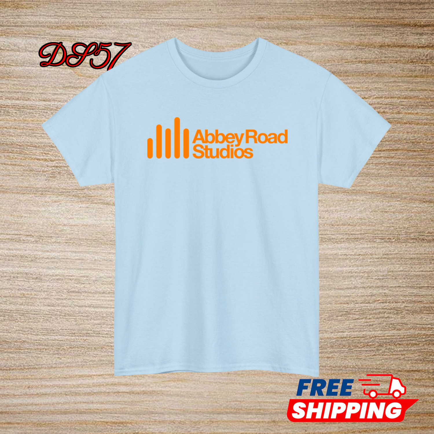 Abbey Road Studios Logo Black/Navy/White/Grey/Red/Light Blue Men’s T-Shirt S-5XL