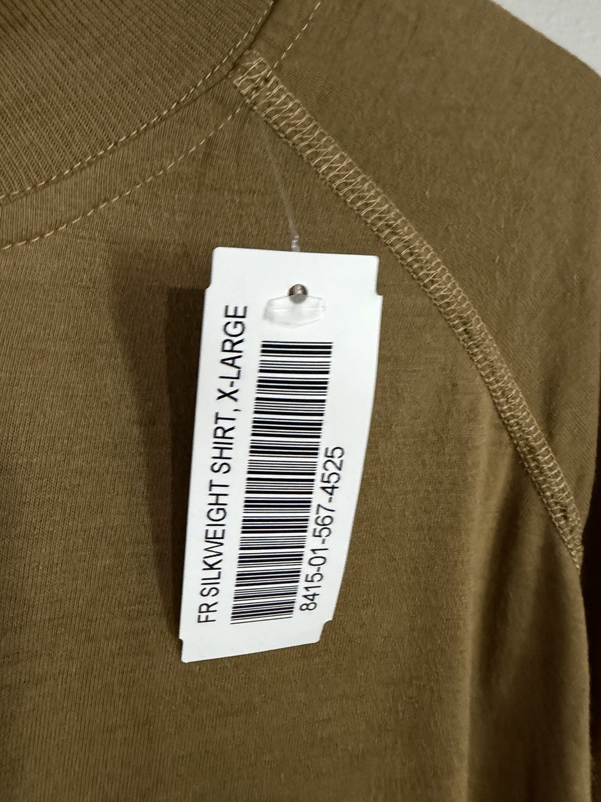 Peckham USMC FROG Flame Resistant Long Sleeve Shirt Coyote Brown Men XXXL 3X NEW