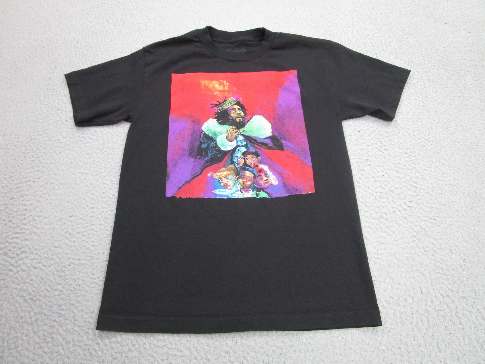 J Cole KOD Tour Shirt Mens Small Black Dreamville Choose Wisely Rap Tee
