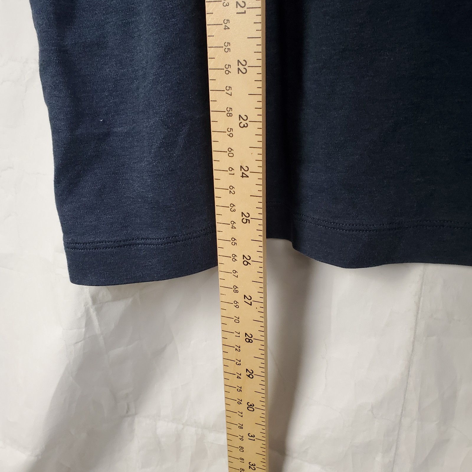 Banana Republic Shirt Mens L Blue Luxury Touch T-Shirt Tee Preppy Casual Crew