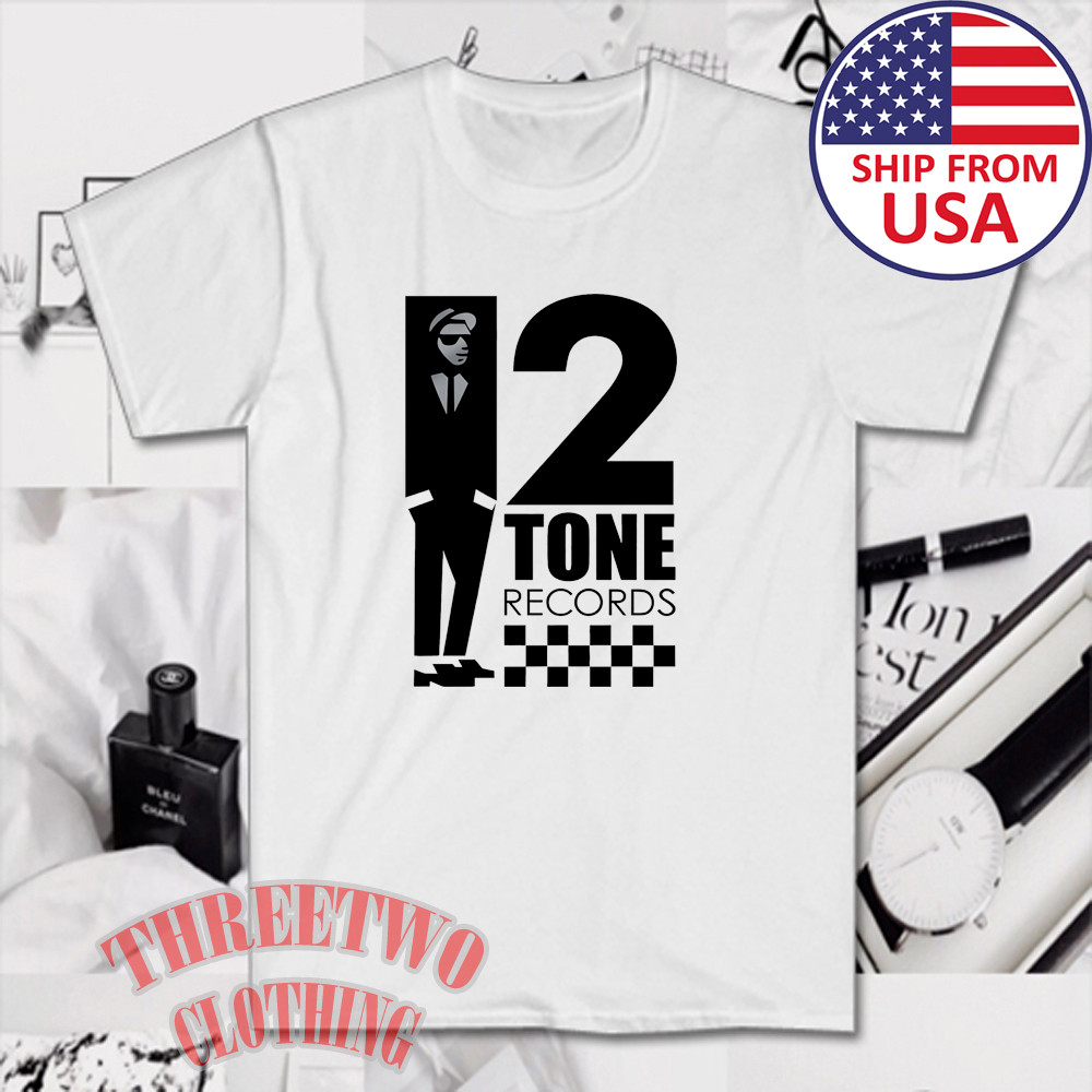 2 Tone Records The Specials Men’s White Size S to 5XL