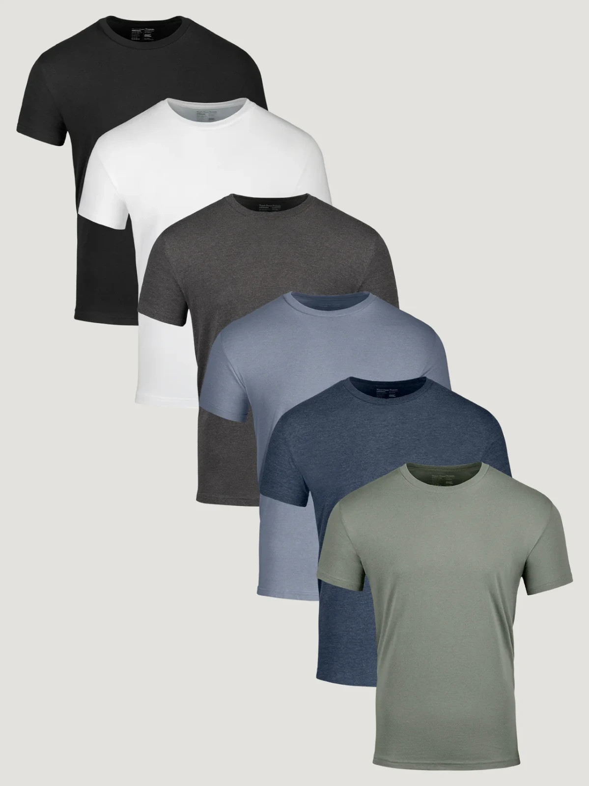 NEW Men’s Fresh Clean Threads Best Sellers Crew 6-Pack – Regular FIT-SHIPS FREE!