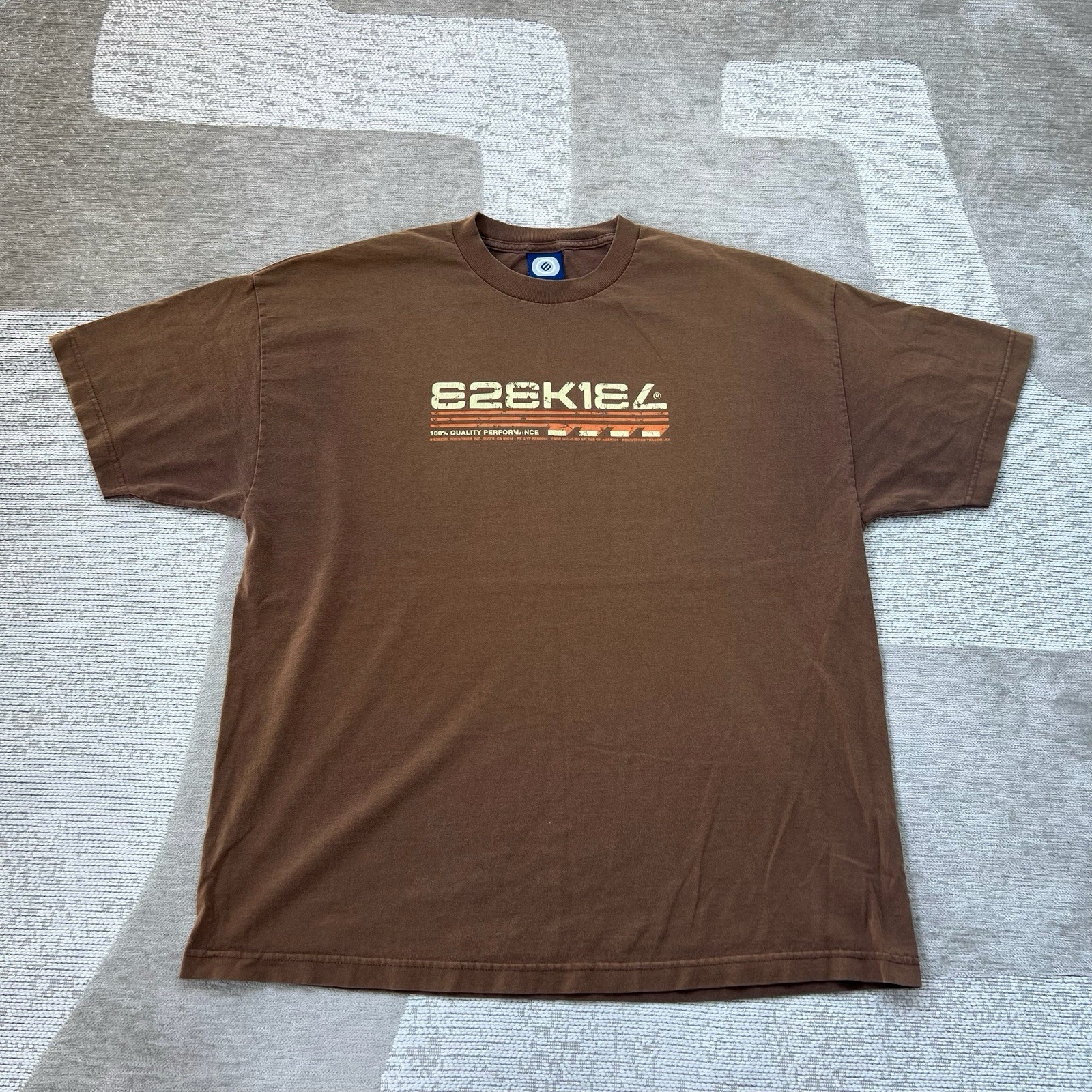 Vintage 90s Ezekiel Skateboard Skateboarding Mens 2XL T-Shirt Made USA Y2K Skate