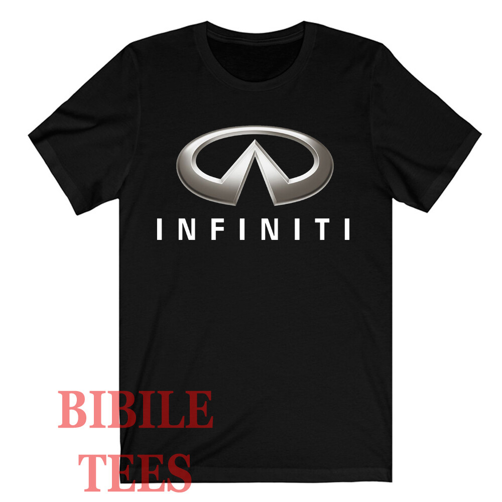 Infiniti Car Men’s Black T-Shirt Size S to 5XL