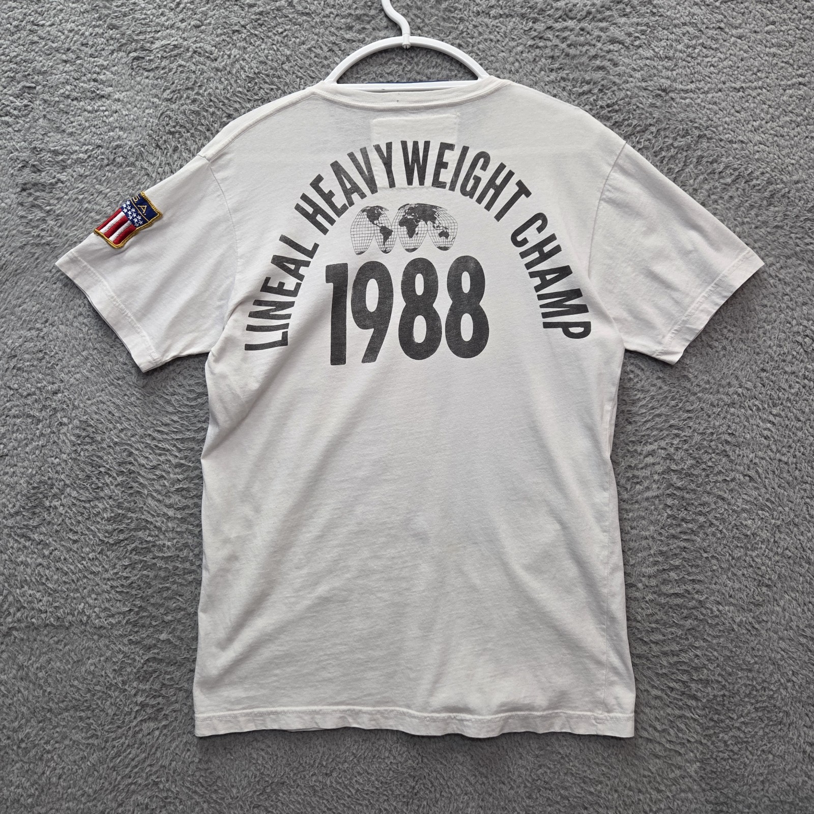 MYTH Size Medium Roots of Fight Iron Mike Tyson CHAMP Shirt 1988 Bloodlines RARE