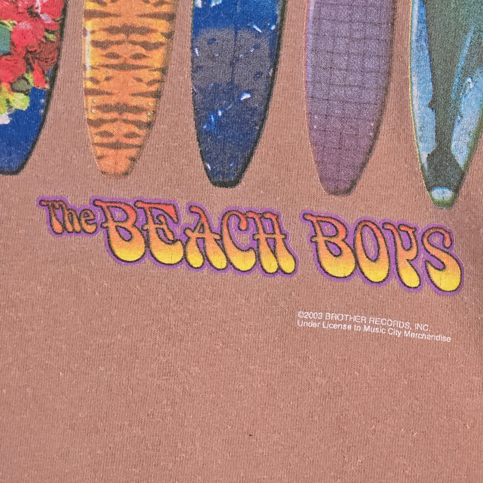 The Beach Boys Sounds of Summer 2004 Tour T-Shirt XL Surf Band Y2K *NO TAG*