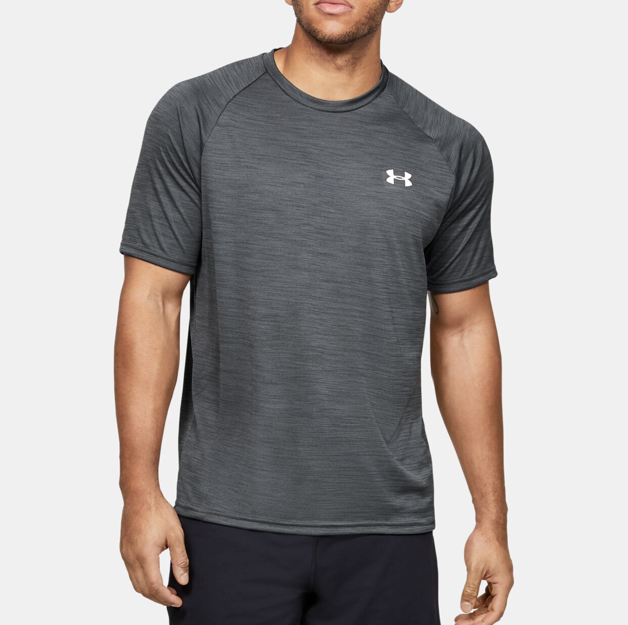 Under Armour Men’s Tech Velocity 2.0 Tee Dark Grey Size Medium S M 1327965 002