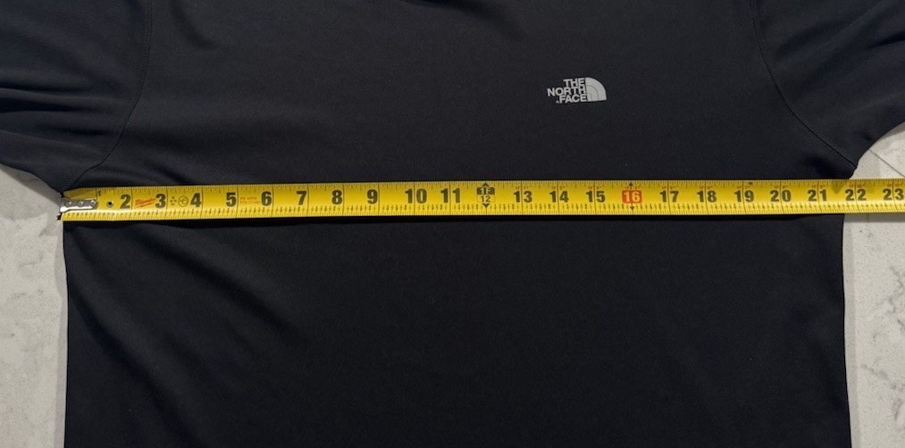 VTG The North Face T-Shirt Mens Medium Black Flight Series VaporWick Athletic