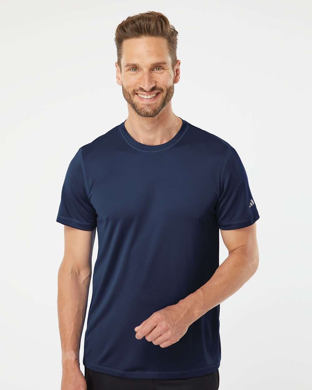Adidas Men’s Sport T-Shirt – A376 Collegiate Navy – Black Heather
